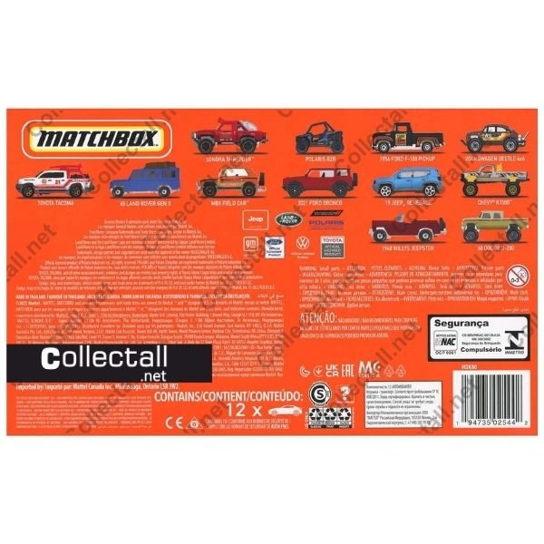 Matchbox 12 Pack (2)