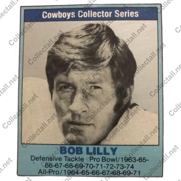 Bob Lilly Trading Card