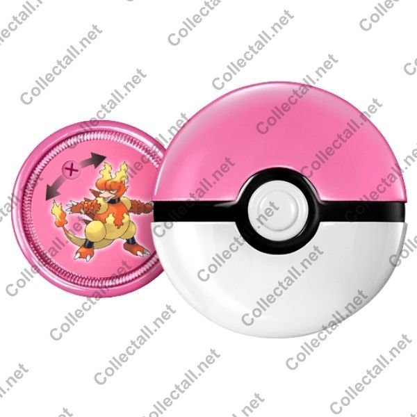 Magmar Poke Ball Disc Shooter