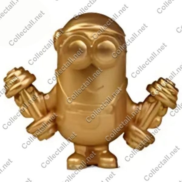 Weight Training Minion Golden