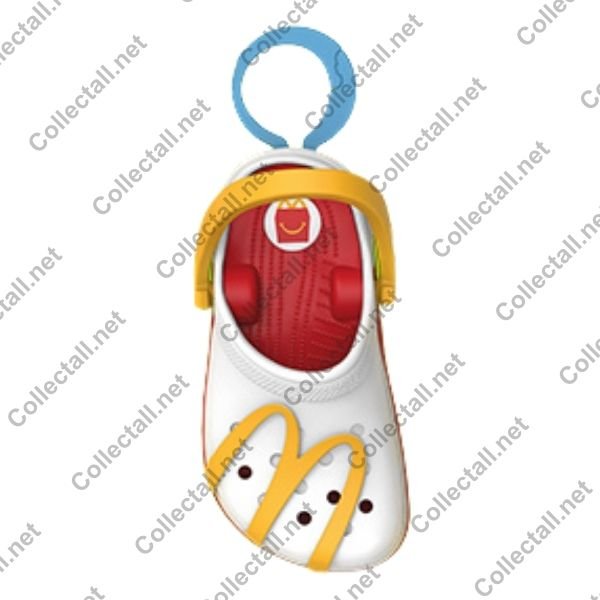 Golden Arches White Crocs Toy