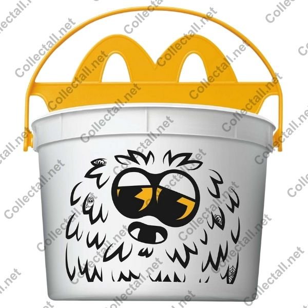 White Halloween Boo Bucket