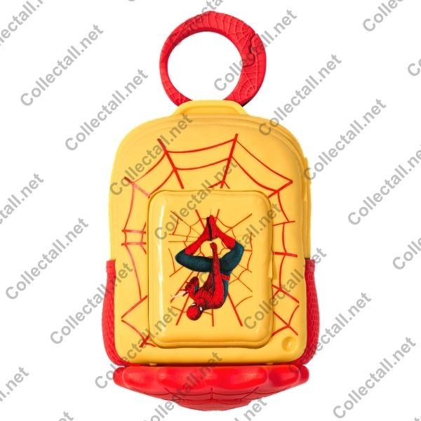 Yellow & Red Web Backpack