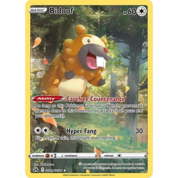 Bidoof (GG29/GG70)