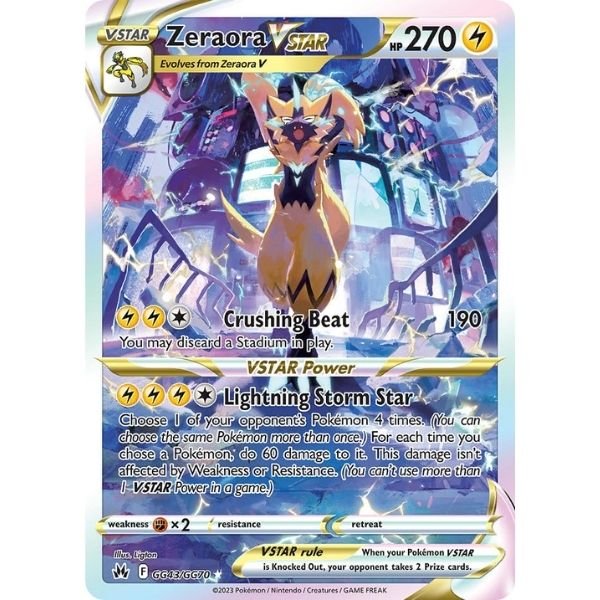 Zeraora VSTAR (GG43/GG70)