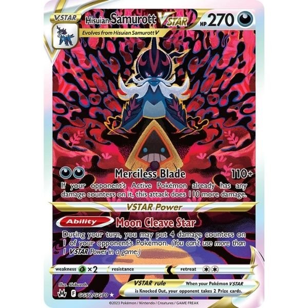 Hisuian Samurott VSTAR (GG52/GG70)