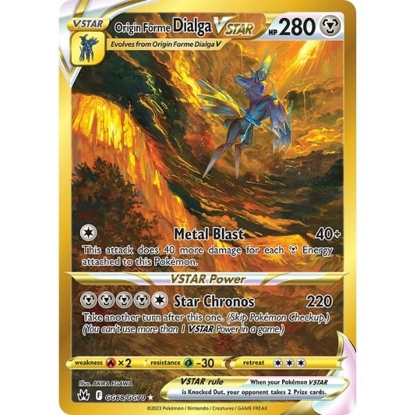 Origin Forme Dialga VSTAR (GG68/G70)